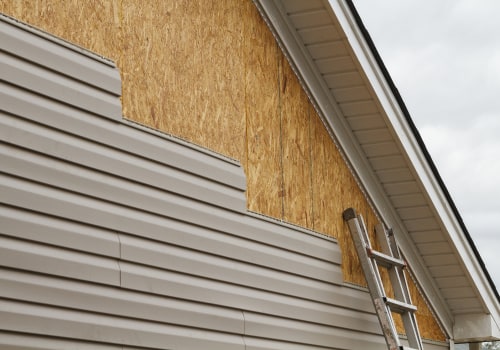 Can you replace siding on one side of a house?